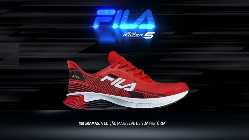 Fila lança o KR5, tênis mais leve da história da marca - Correr
